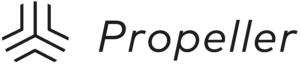 propeller logo links to website