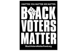 Black Voters matter logo links to website
